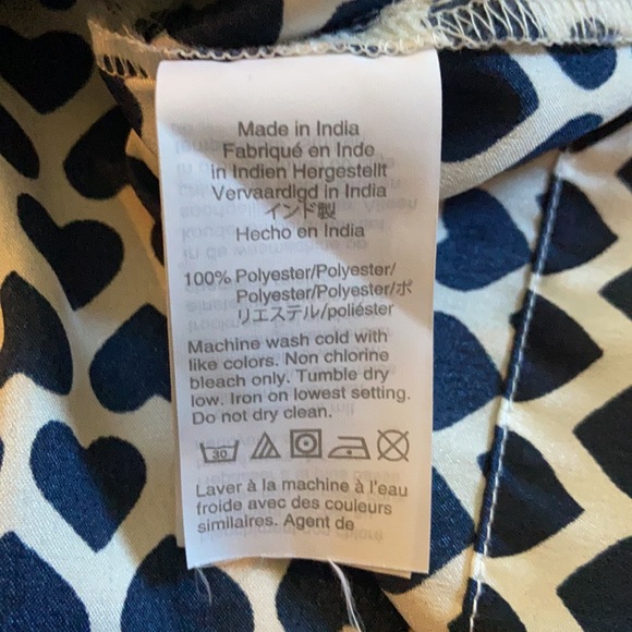 Navy Hearts Dress - Picture 8 of 8